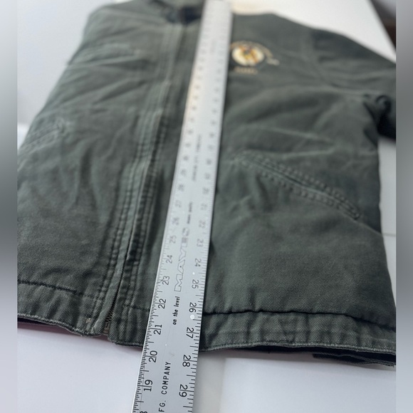 Vintage Tri-Mountain Jacket Alaskan SeaWolf Blueline Hockey Sz large Like New - Picture 9 of 11